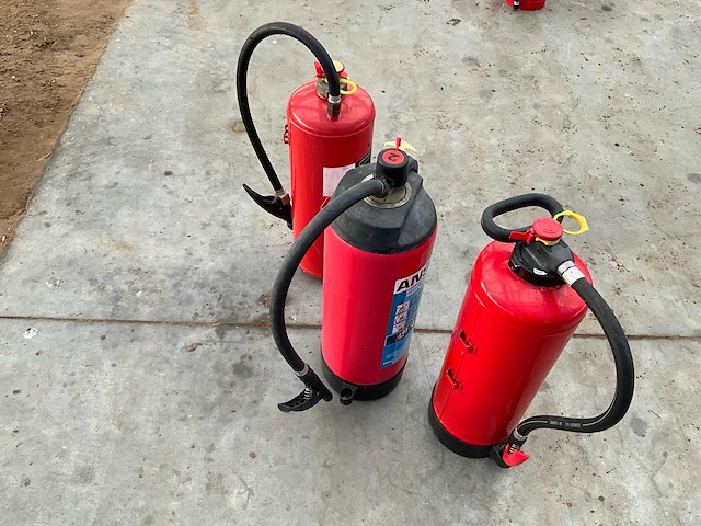 Lot brandblussers (3x) - afbeelding 6 van  9