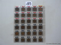 Lot britse half pennies - afbeelding 1 van  3