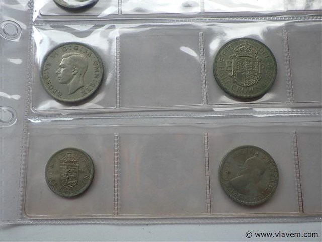 Lot britse munten divers - afbeelding 5 van  5