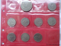 Lot britse munten oa churchill - afbeelding 3 van  3