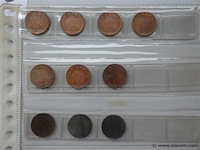 Lot britse munten one pence - afbeelding 4 van  5