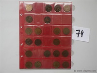 Lot britse munten penny's - afbeelding 1 van  4