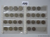 Lot britse munten shilling en 10 pence - afbeelding 1 van  4