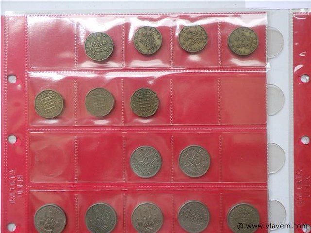 Lot britse munten - afbeelding 2 van  5