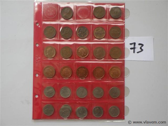 Lot britse munten - afbeelding 1 van  3