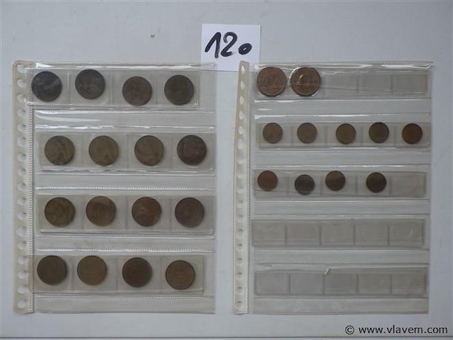 Lot britse munten - afbeelding 1 van  5
