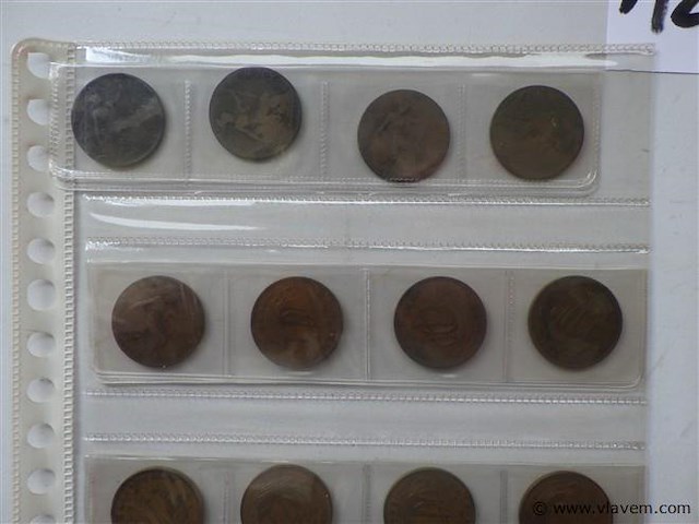 Lot britse munten - afbeelding 2 van  5