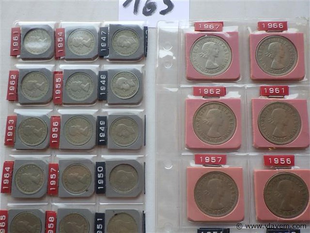 Lot britse munten - afbeelding 2 van  3
