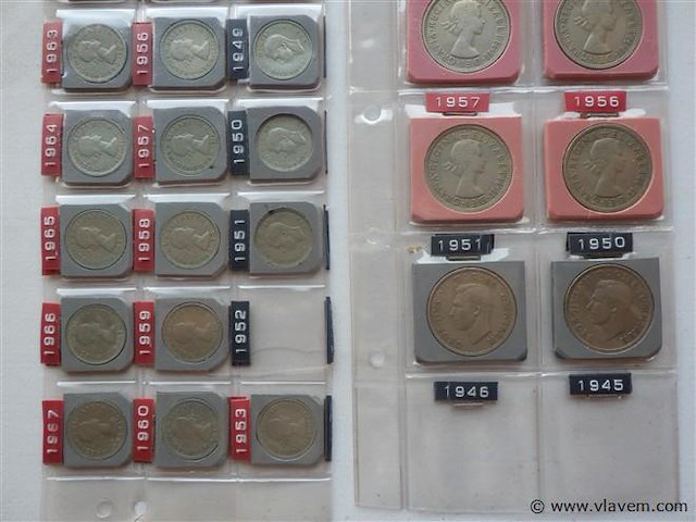 Lot britse munten - afbeelding 3 van  3