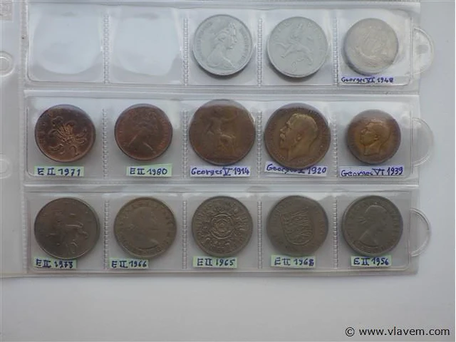 Lot britse munten - afbeelding 4 van  4
