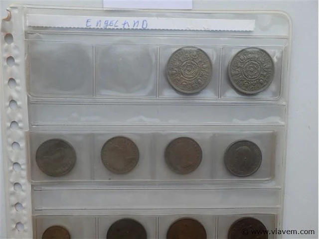 Lot britse munten - afbeelding 2 van  3
