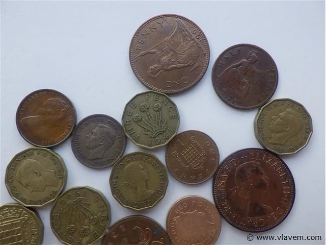 Lot britse munten - afbeelding 3 van  4