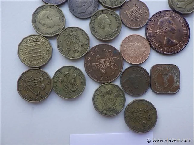 Lot britse munten - afbeelding 4 van  4