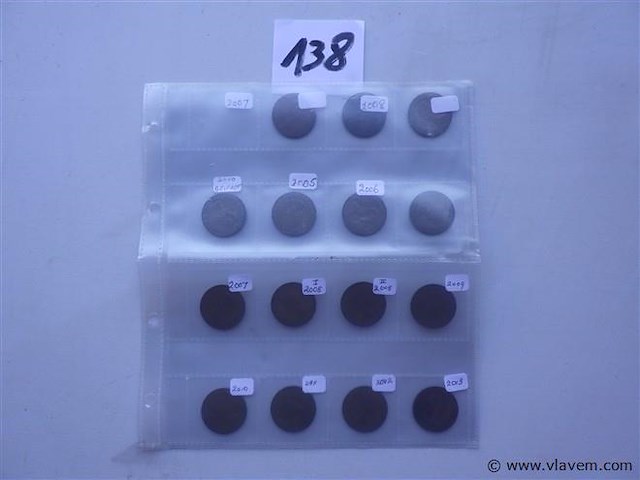 Lot britse penny's - afbeelding 1 van  4