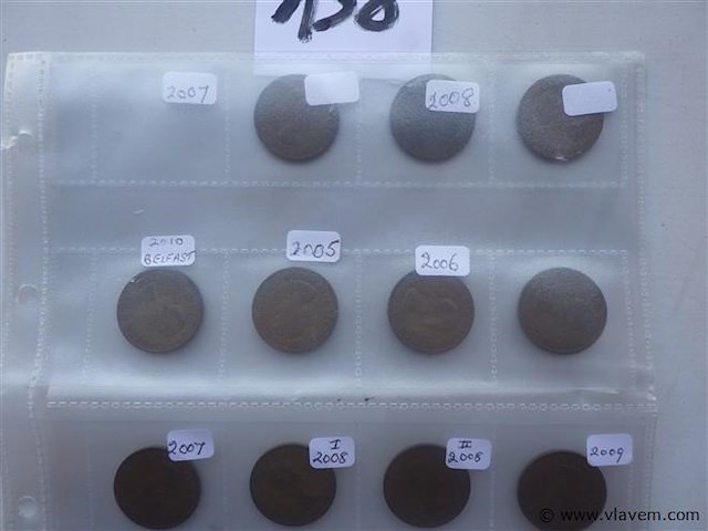 Lot britse penny's - afbeelding 2 van  4
