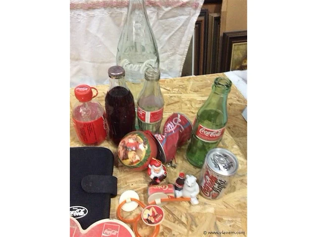 Lot coca cola items - afbeelding 2 van  3