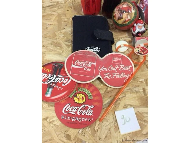 Lot coca cola items - afbeelding 3 van  3