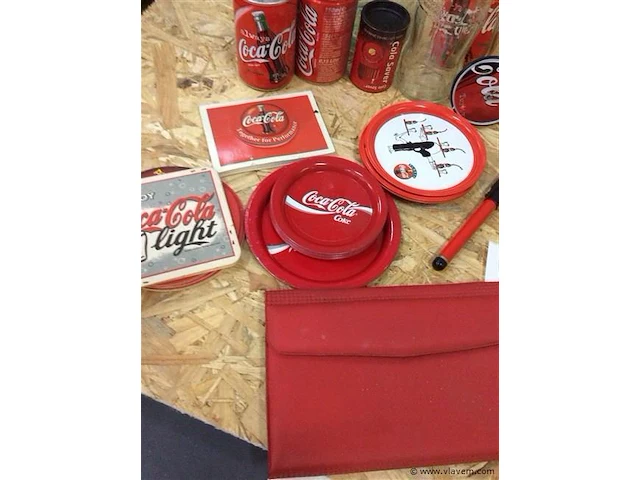 Lot coca cola items - afbeelding 2 van  3