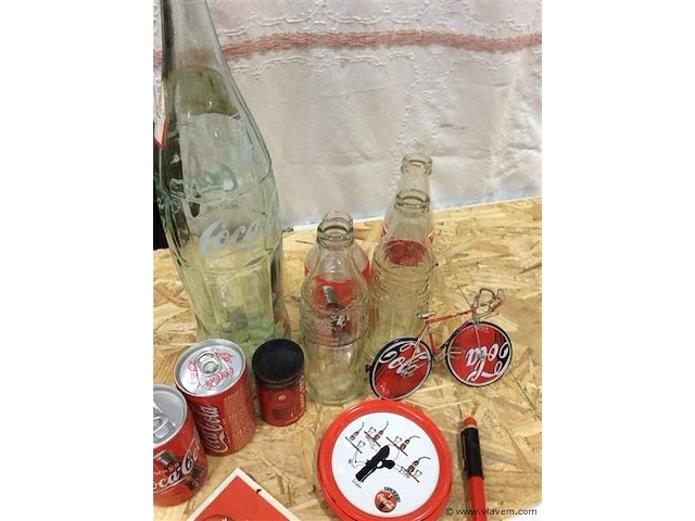Lot coca cola items - afbeelding 3 van  3