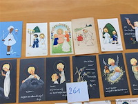 Lot communieprenten j' 50-60. - afbeelding 2 van  4