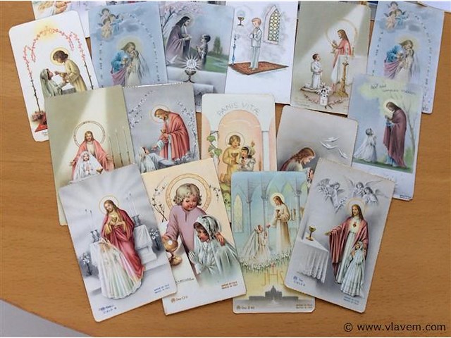 Lot communiprenten blanco - afbeelding 4 van  5