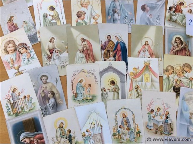 Lot communiprenten blanco - afbeelding 3 van  4