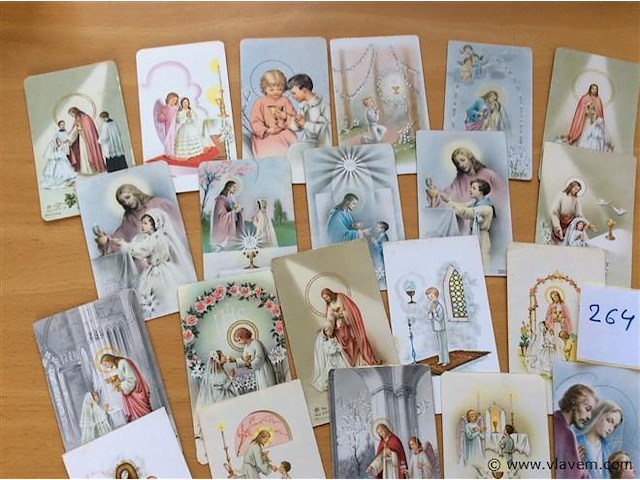 Lot communiprenten blanco - afbeelding 2 van  4