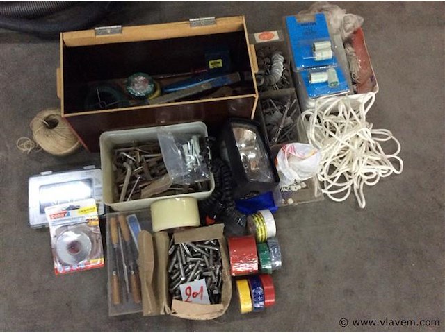 Lot divers werkmateriaal - afbeelding 1 van  4