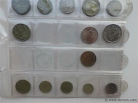 Lot diverse franse munten - afbeelding 4 van  4