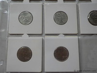 Lot diverse munten in kartonhouders - afbeelding 4 van  4