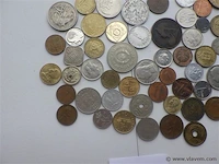 Lot diverse munten met amerikaanse penning (zilver?) - afbeelding 4 van  6