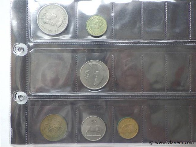Lot diverse munten oa duitsland - afbeelding 3 van  3