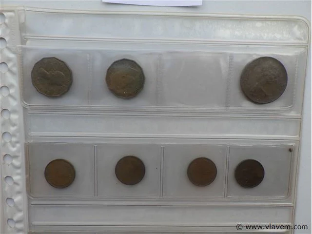 Lot diverse munten waaronder belgië - afbeelding 2 van  3