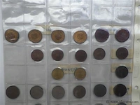 Lot diverse munten waaronder panama en mexico - afbeelding 2 van  3