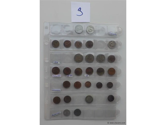 Lot diverse munten - afbeelding 1 van  5
