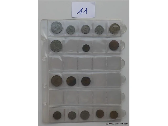 Lot diverse munten - afbeelding 1 van  4