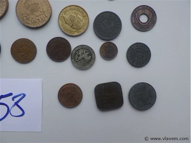 Lot diverse munten - afbeelding 3 van  4