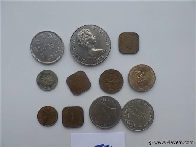 Lot diverse munten - afbeelding 2 van  4