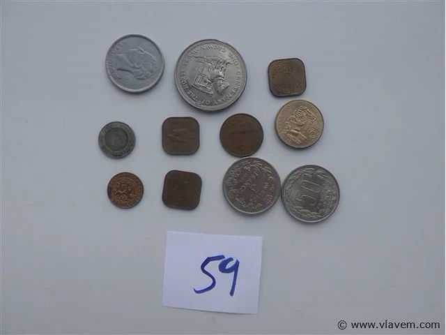 Lot diverse munten - afbeelding 3 van  4