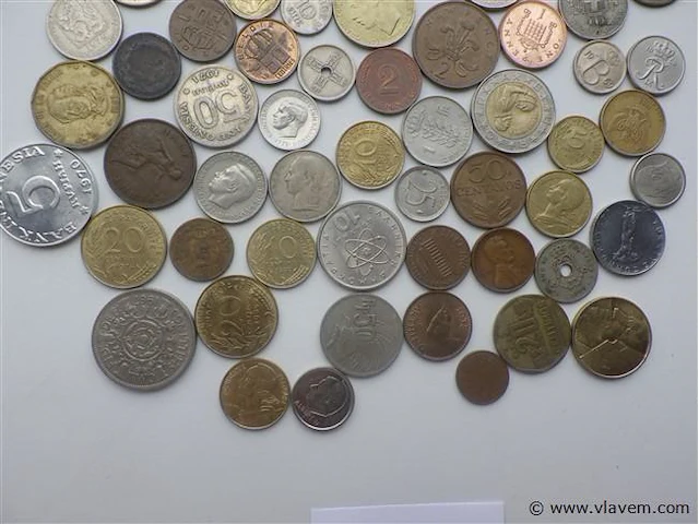Lot diverse munten - afbeelding 4 van  5