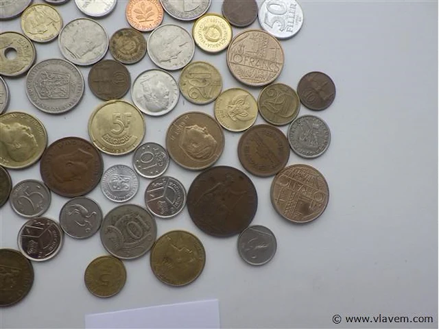 Lot diverse munten - afbeelding 5 van  6
