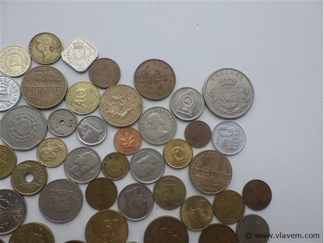Lot diverse munten - afbeelding 6 van  6