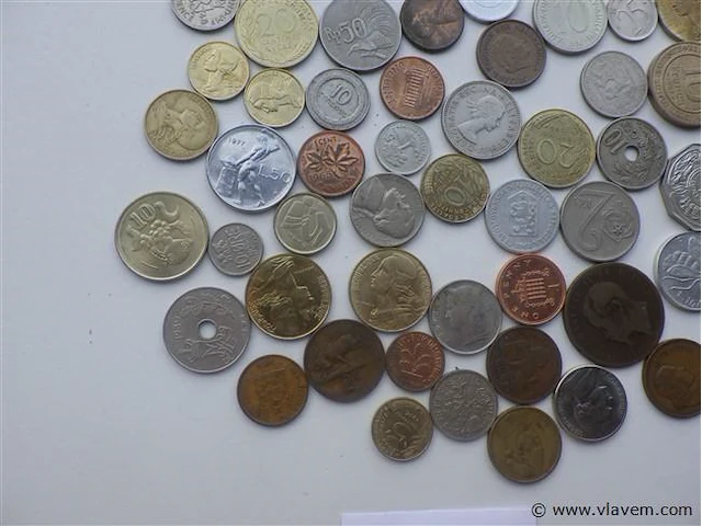 Lot diverse munten - afbeelding 4 van  5