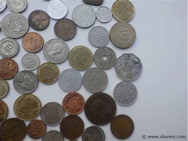Lot diverse munten - afbeelding 5 van  5