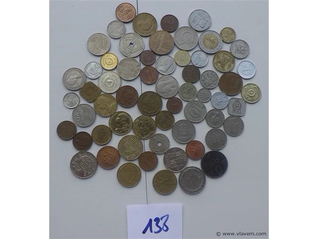 Lot diverse munten - afbeelding 1 van  6