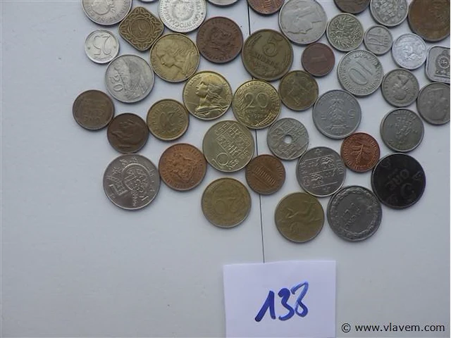 Lot diverse munten - afbeelding 4 van  6