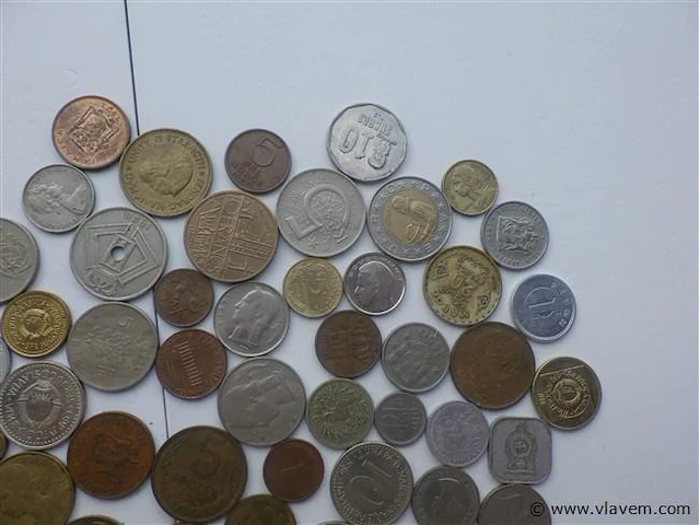 Lot diverse munten - afbeelding 6 van  6