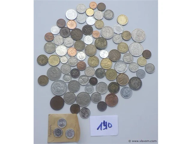 Lot diverse munten - afbeelding 1 van  7