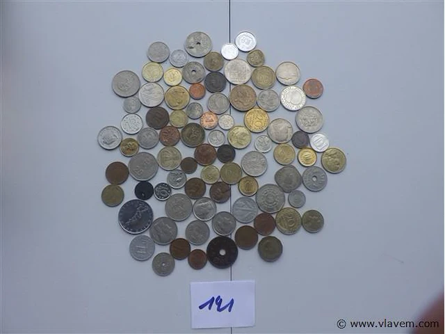 Lot diverse munten - afbeelding 1 van  8