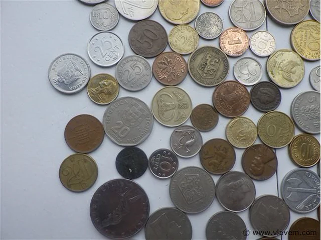 Lot diverse munten - afbeelding 5 van  8